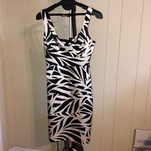 London Times (Nordstrom) black & white dress